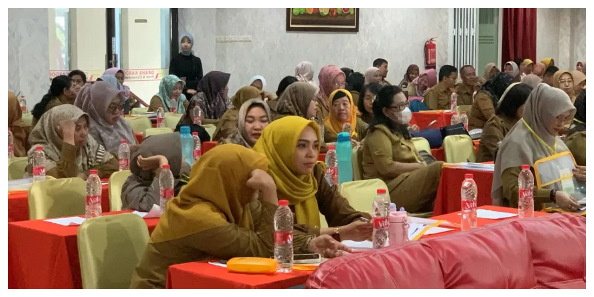 Bimtek guru-guru SD dan SMP se Kota Binjai. (Realitasonline.id/Dok)