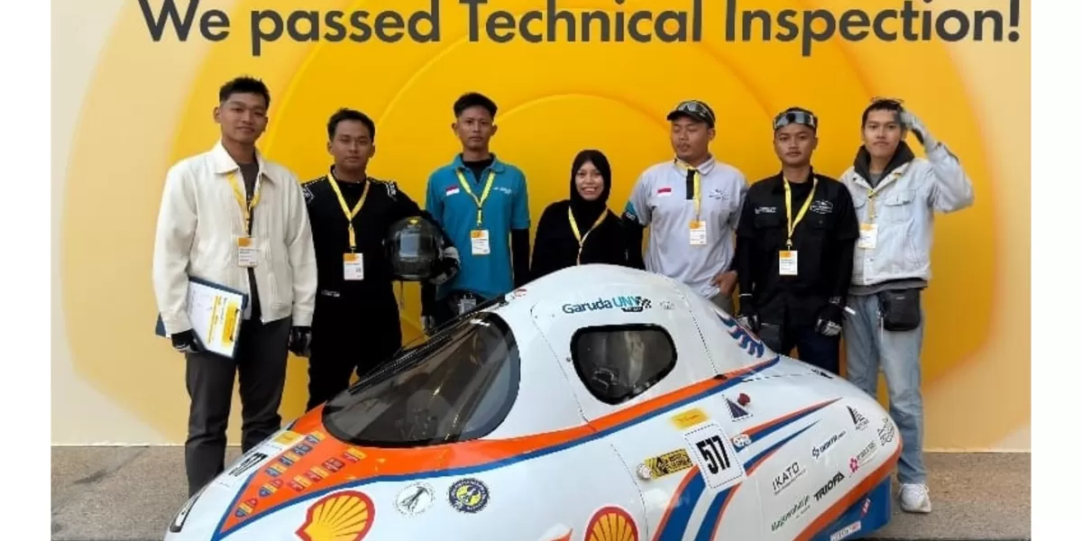 Garuda UNY Team berhasil mendapat peringkat pertama di Shell Eco-Marathon 2026. (Realitasonline.id / Dok.UNY)