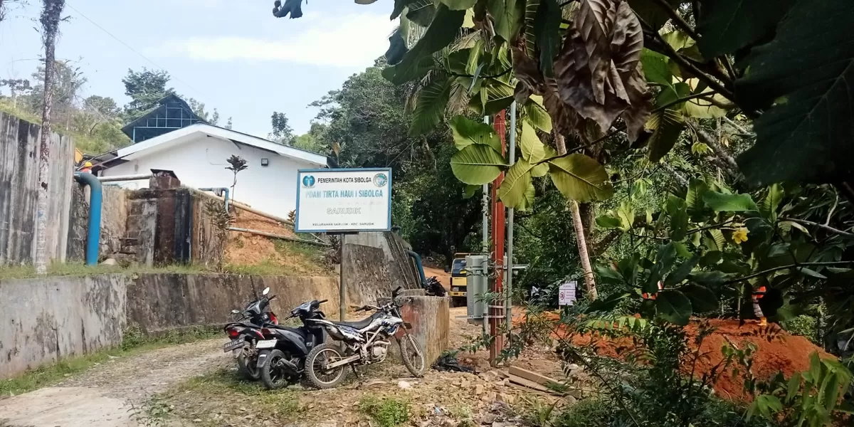 Water Treatment Plant (WTP) Sumber Air Sarudik di Kelurahan Sarudik, Kecamatan Sarudik, Kabupaten Tapanuli Tengah. (Realitasonline.id.Dok)