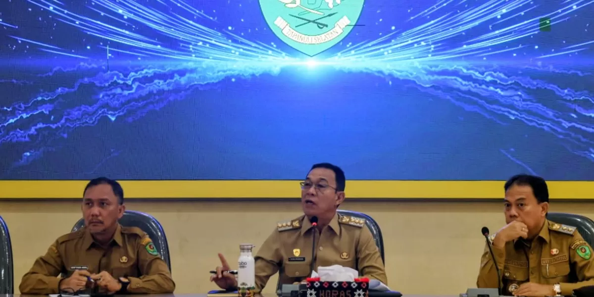 Penerapan Manajemen Talenta ASN terintegrasi akun MyASN di Aula Sarasi Lantai Tiga Kompleks Perkantoran Pemkab Tapsel, di Sipirok, Senin (26/1/2026).(Foto : Realitasonline / Riswandy)