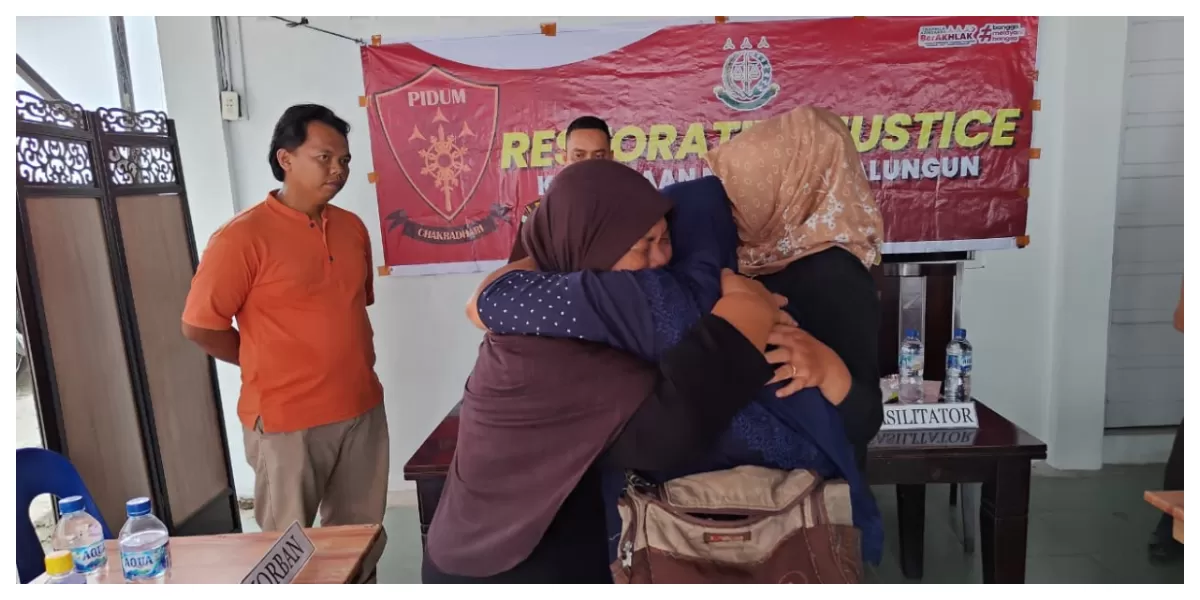 Penyelesaian perkara Penganiayaan melalui RJ Kejari Simalungun  (Realitasonline.id/RH)