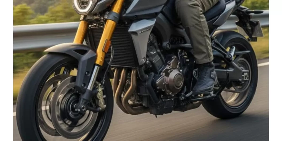 Keterangan foto: Ilustrasi motor dengan suspensi nyaman (Realitasonline/ canva)