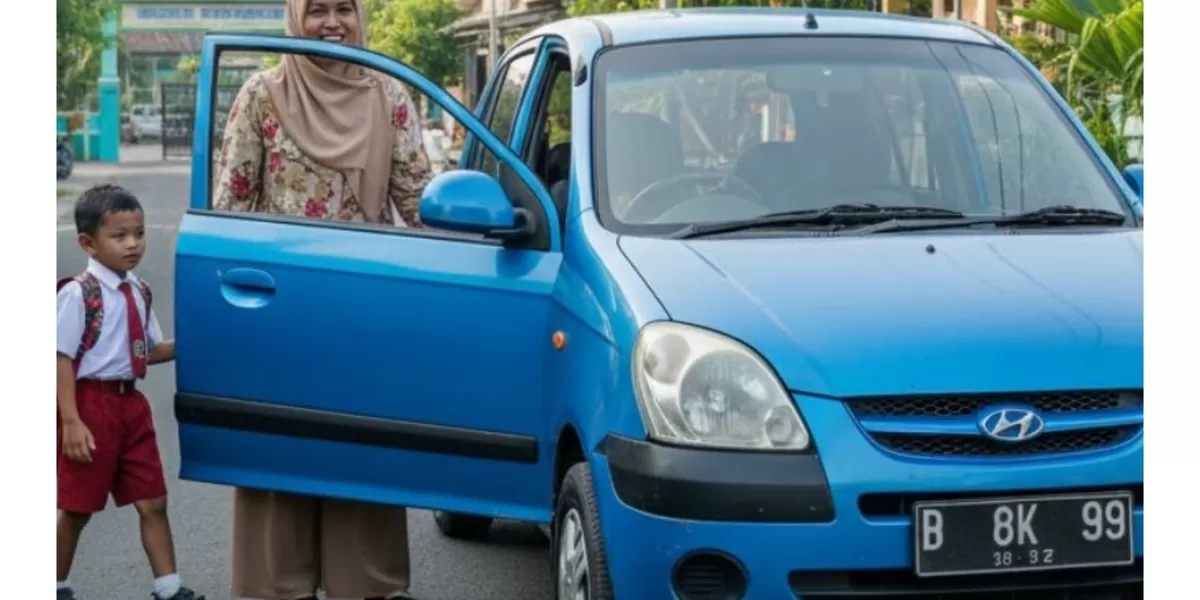 Keterangan foto: Ilustrasi Mobil Harian untuk Antar Jemput Sekolah (Realitasonline/ canva)