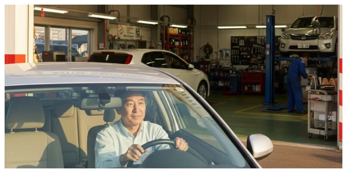  Ilustrasi bengkel mobil pilihan (Realitasonline/ canva)