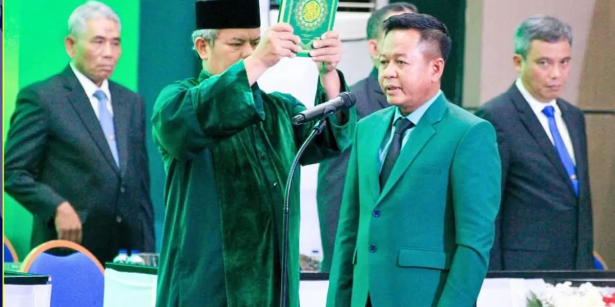 Wakil Bupati Labuhanbatu Jamri, ST menghadiri acara pelantikan Muryanto Amin sebagai rektor USU Selasa, (27/1/2026)