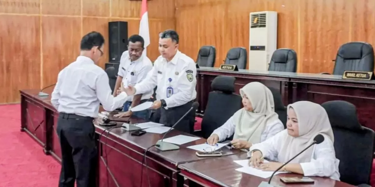 DPRD Kota Padangsidimpuan menerima aspirasi dari PERTENDIK PASID dalam sebuah pertemuan yang berlangsung di Kantor DPRD Kota Padangsidimpuan, Rabu (28/1/2026).(Foto : Realitasonline / Riswandy)