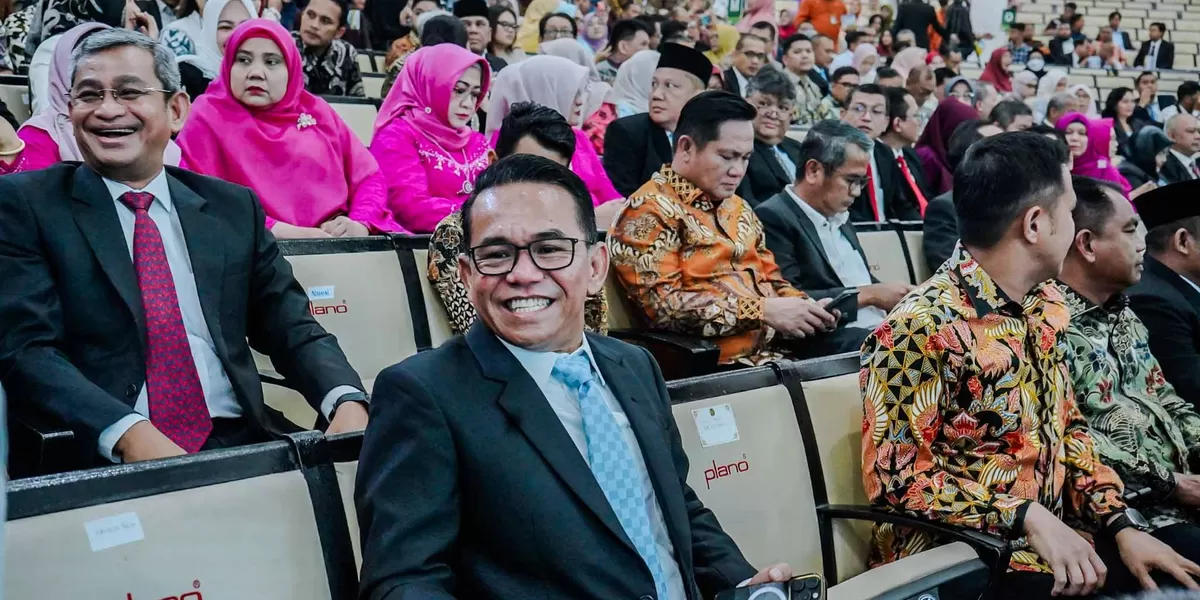 Wakil Wali Kota Zakiyuddin Harahap hadiri pelantikan Rektor USU, Rabu (28/1/2026).