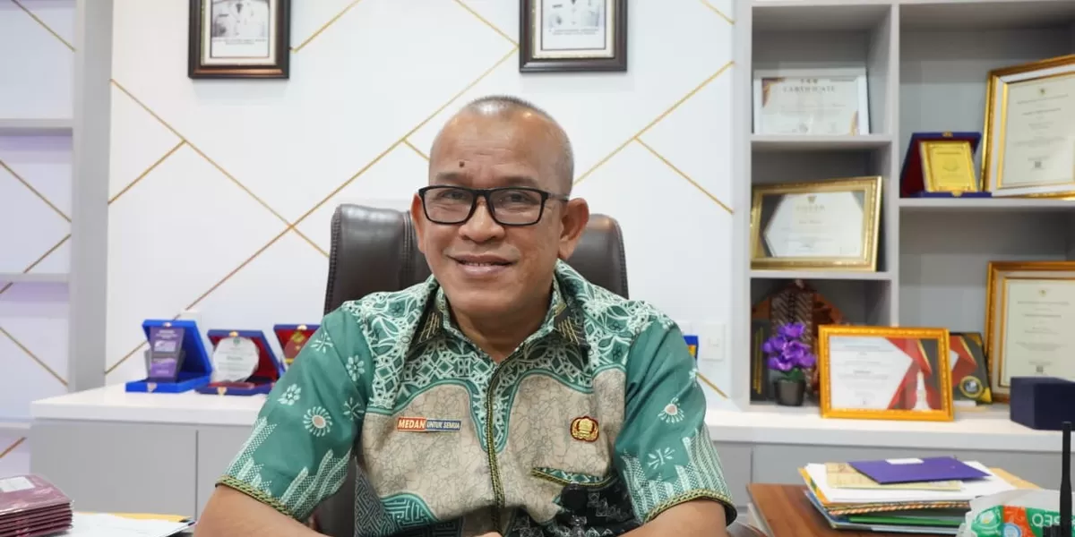 Plt. Kepala Dinas Kesehatan Kota Medan Surya Syahputra Pulungan : Capaian ini didukung terpenuhinya seluruh indikator utama penilaian UHC.