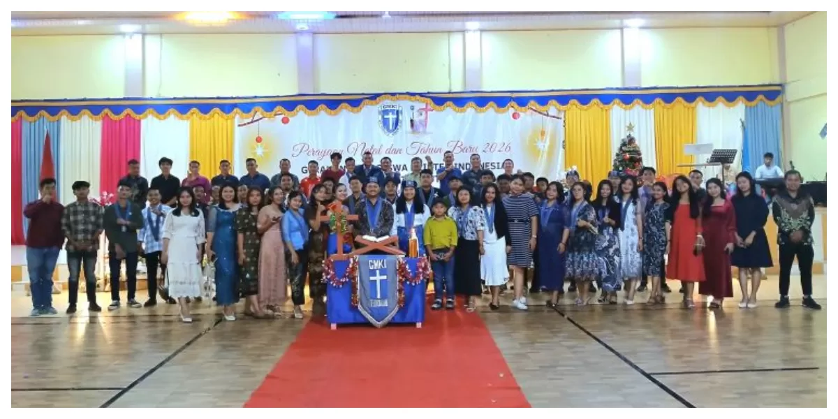 GMKI Sumut Aceh Rayakan Natal dan Tahun Baru 2026 di Nias Selatan (Realitasonline.id / ARIF)