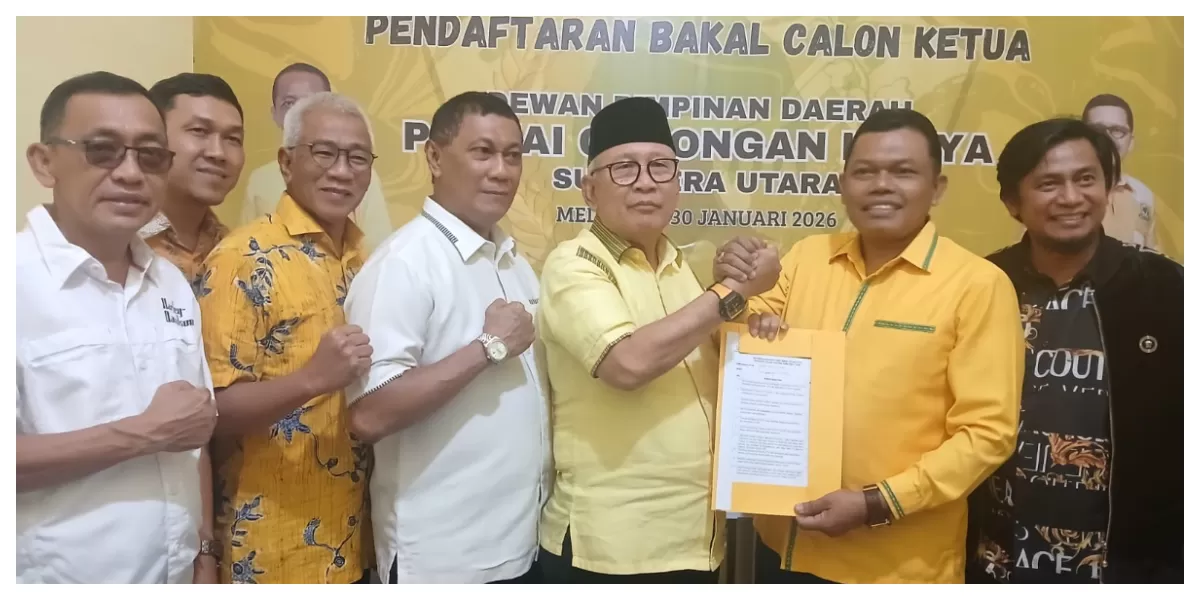 Keterangan Foto : , SC Golkar Sumut Segera Verifikasi Berkas Bakal Calon (Realitasonline.id / Dok)