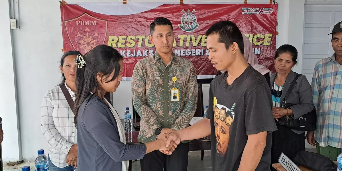 Korban dan tersangka berdamai dan perkara penganiayaan dihentikan (Realitasoline.id/RH)