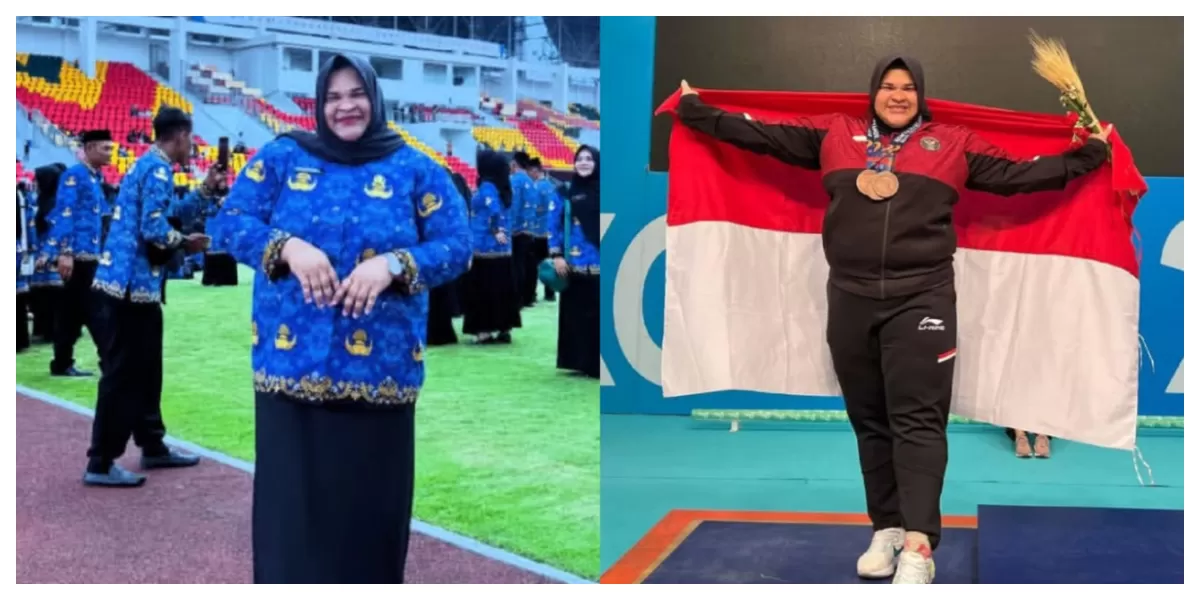 Curhatan atlet angkat besi asal Aceh, Nurul Akmal usai pelantikan PPPK Paruh Waktu. (Realitasonline.id / Instagram/nurulakmal_12)