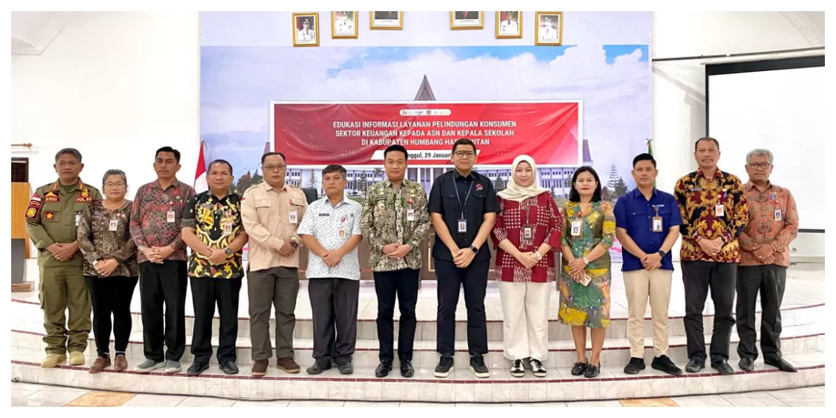 OJK Provinsi Sumatera Utara gelar penguatan literasi dan perlindungan konsumen di Kabupaten Humbang Hasundutan. (Realitasonline.id/Dok)
