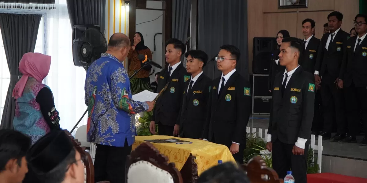 Bupati Langkat selaku Ketua Dewan Pembina HIMALA secara resmi melantik Wahyu Hidayah