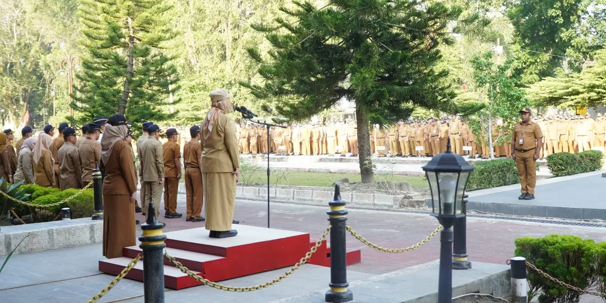 Dalam amanatnya, Wakil Bupati Langkat menegaskan bahwa isu lingkungan hidup bukan lagi sekadar wacana