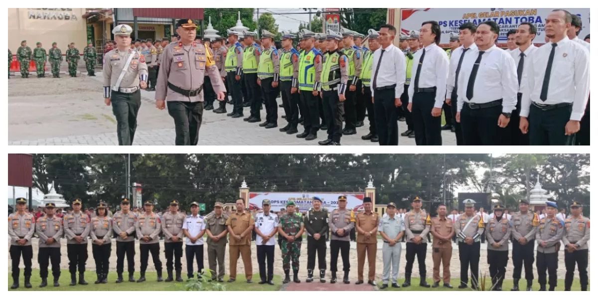 Keterangan Foto : Polres Labuhanbatu Gelar Pasukan Ops Keselamatan Toba 2026, Wujudkan Pelayanan Prima (Realitasonline.id / ARIF)