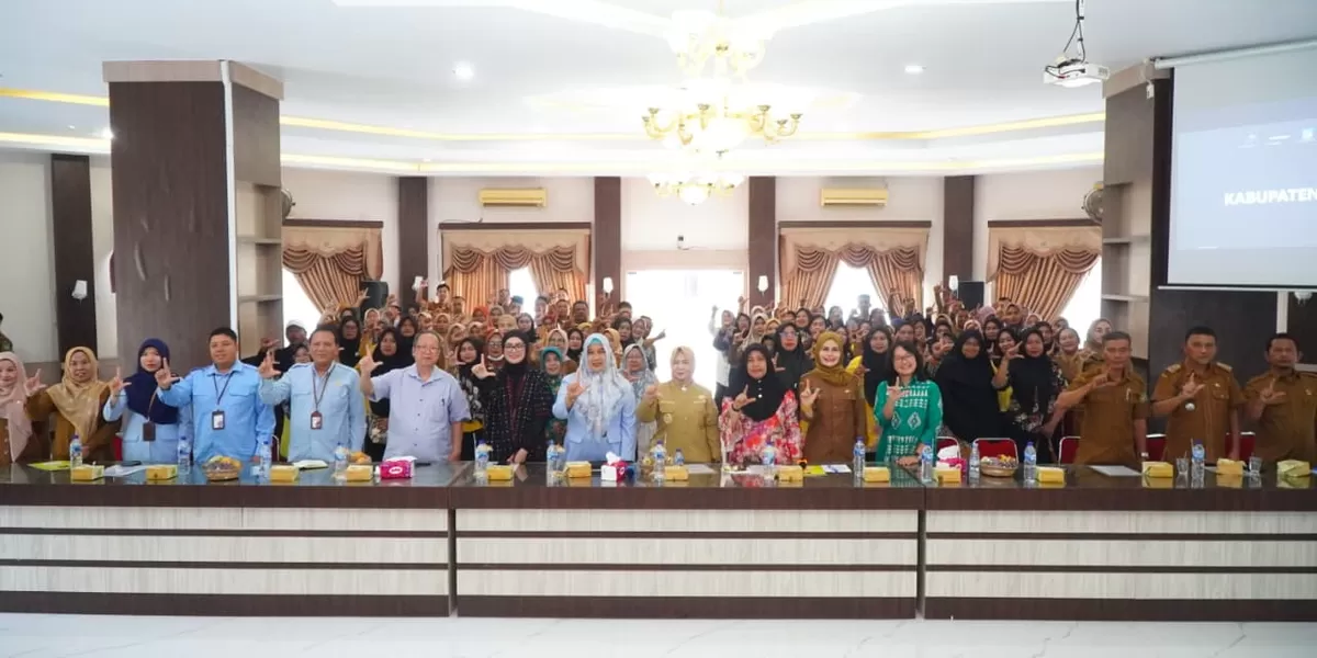Workshop ini digelar sebagai bagian dari upaya percepatan penurunan angka kematian ibu dan bayi serta peningkatan kualitas keluarga di Kabupaten Langkat