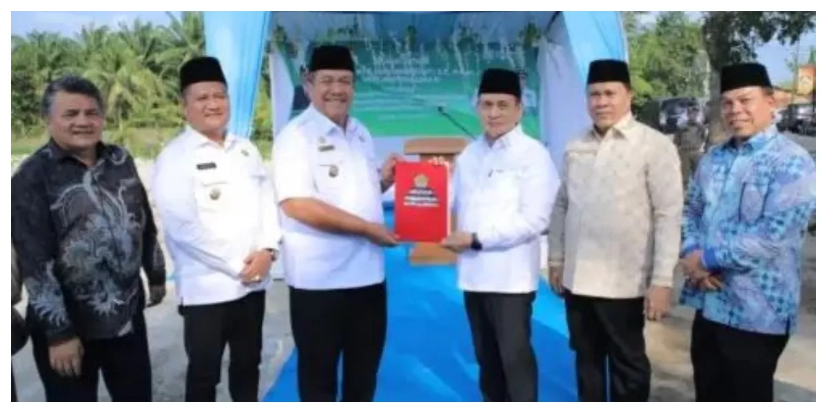 Pemkab Asahan hibahkan lahan 94 ribu meter persegi. (Realitasonline.id/Dok)