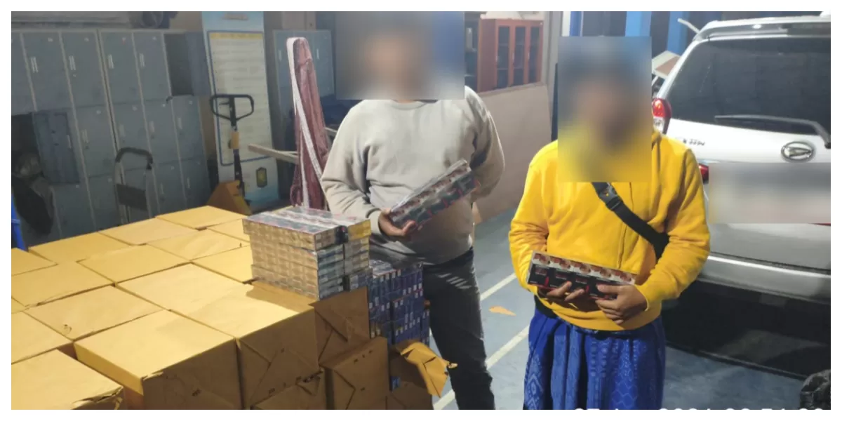 Keterangan Foto :Bea Cukai Malang Bongkar Peredaran 238 Ribu Batang Rokok Ilegal (Realitasonlinne.id / Deni)