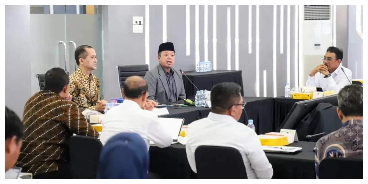 Kementerian ATR BPN terkait Koordinasi Pelaksanaan ILASPP di Aula Prona Kementerian ATR/BPN, Kamis (29/1/2026). (Realitasonline.id/Dok)