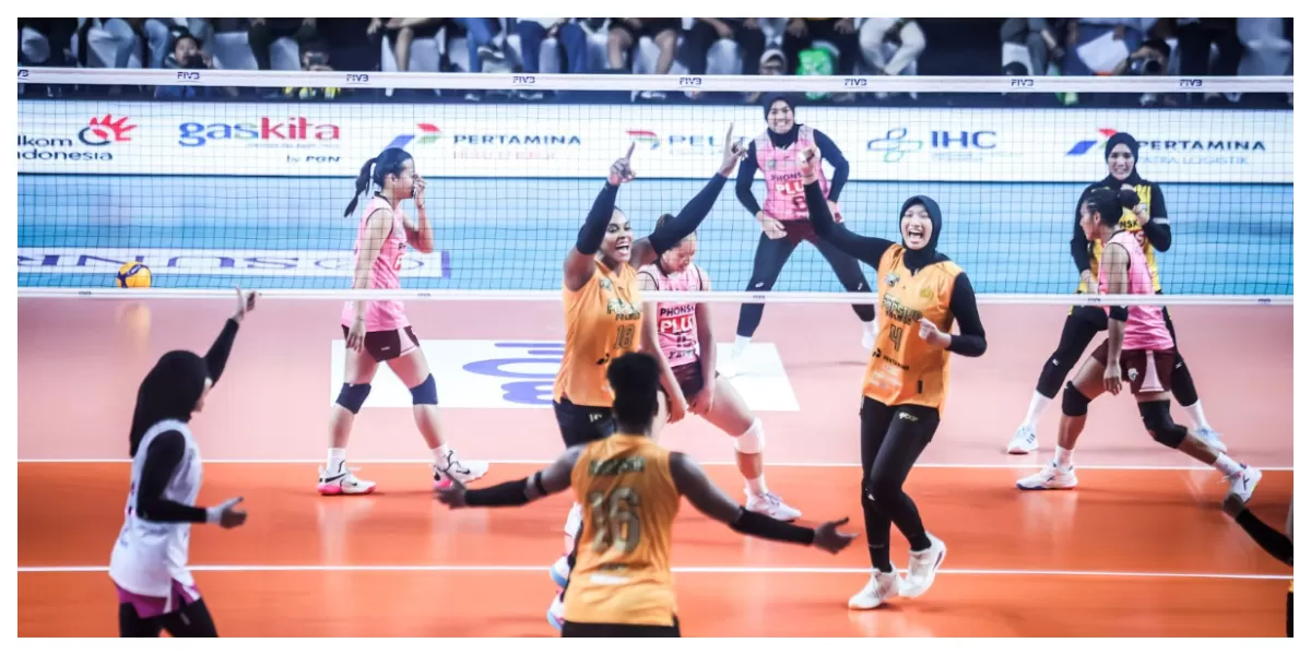 Keterangan Foto : Kemenangan Pospivo Polwan terhadap Phonska Plus (Realitasonline.id / Dok)