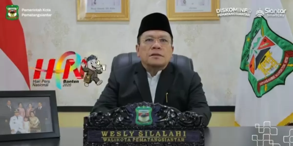 Ucapan Selamat Hari Pers Nasional dari Wali Kota Wesly Silalahi (Realitasonline.id/RH)