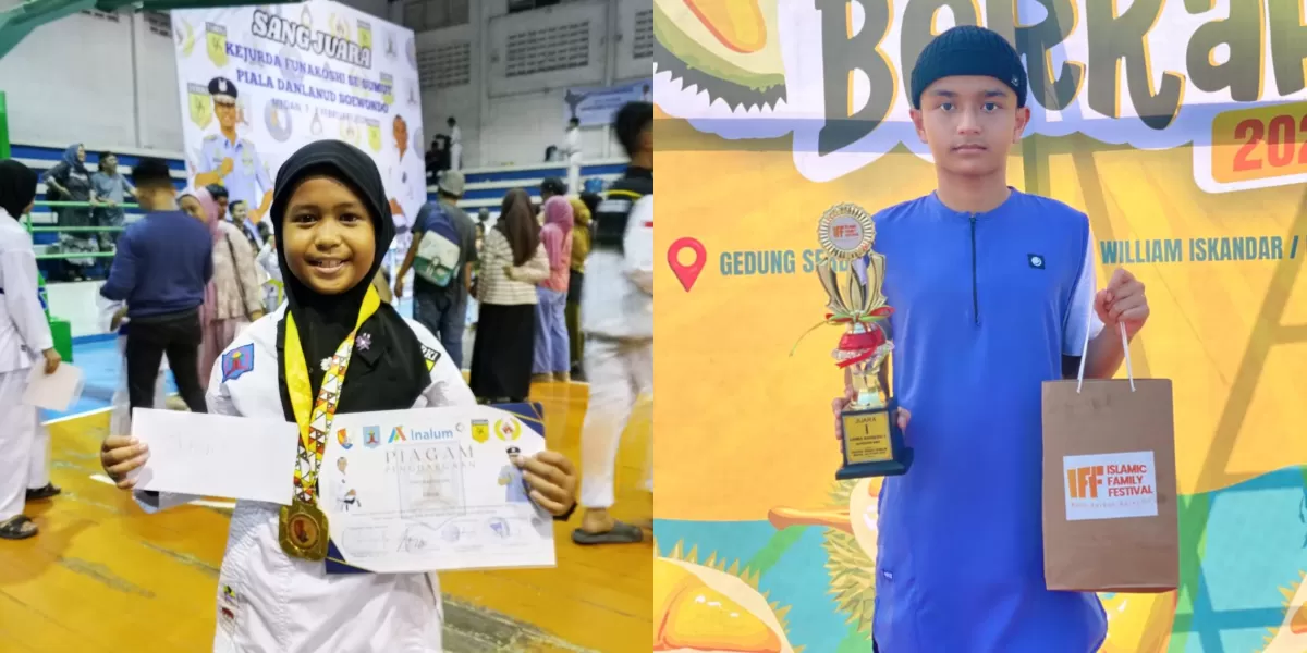 Siswa Sekolah Islam Qothrun Nada Deli Serdang