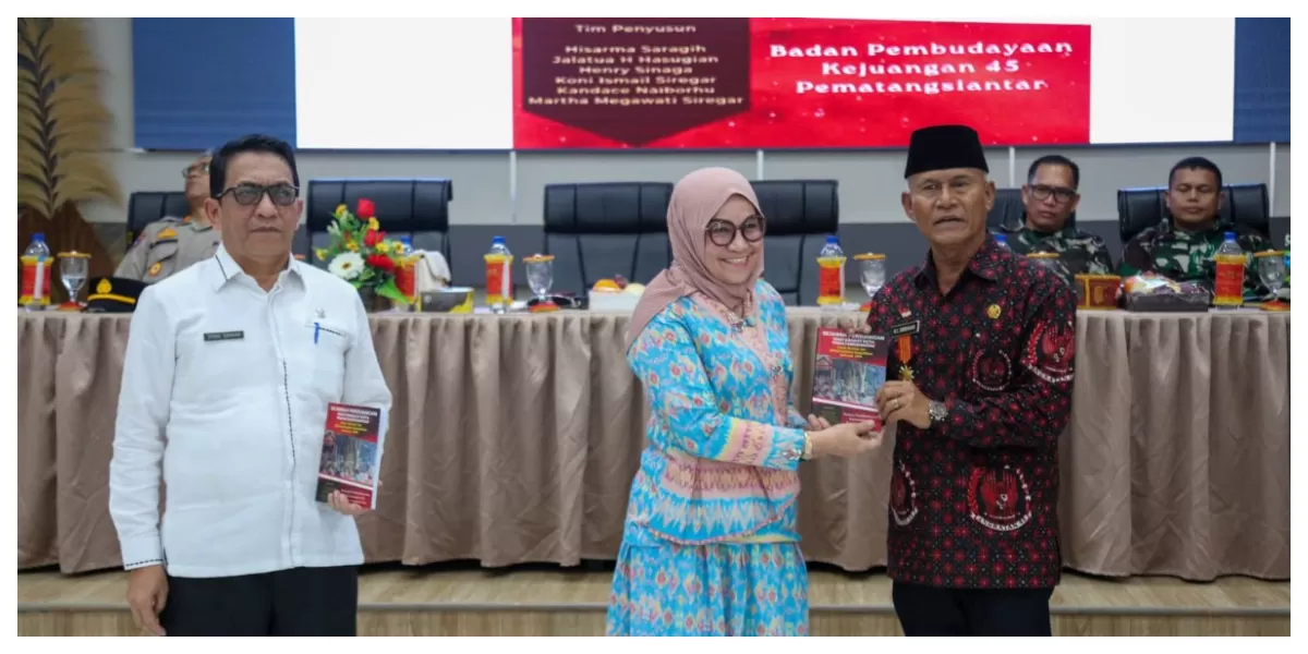 Launching buku Sejarah Perjuangan Masyarakat Kota Pematangsiantar  (Realitasonline.id/RH)