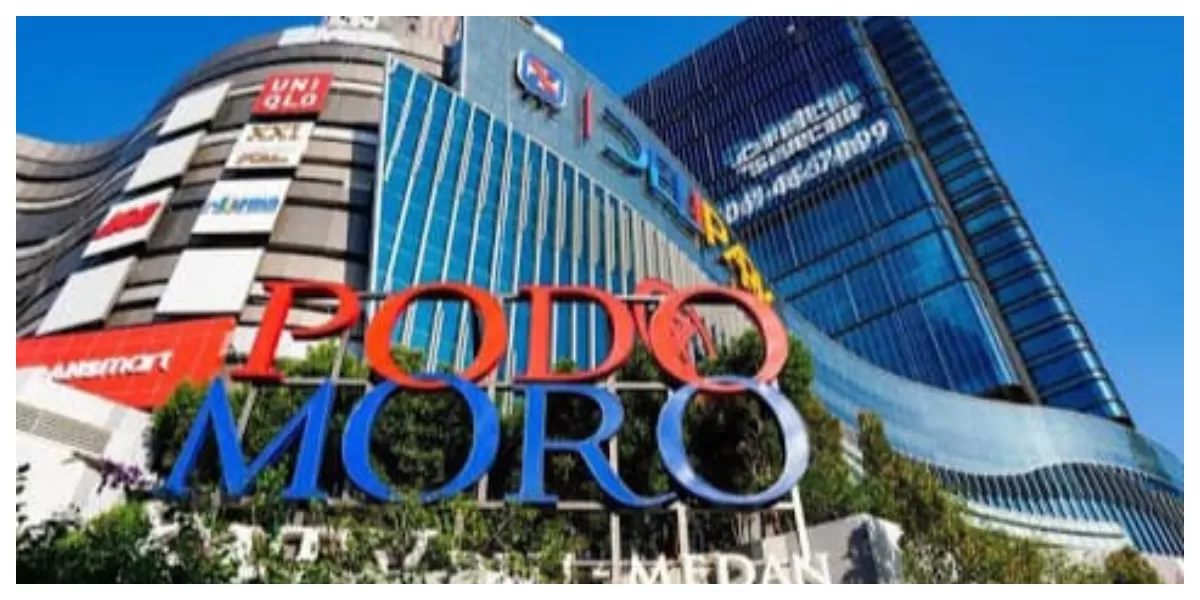 Podomoro dan Deli Park Mall.(Realitasonline.id/ Ogek Tanjung)