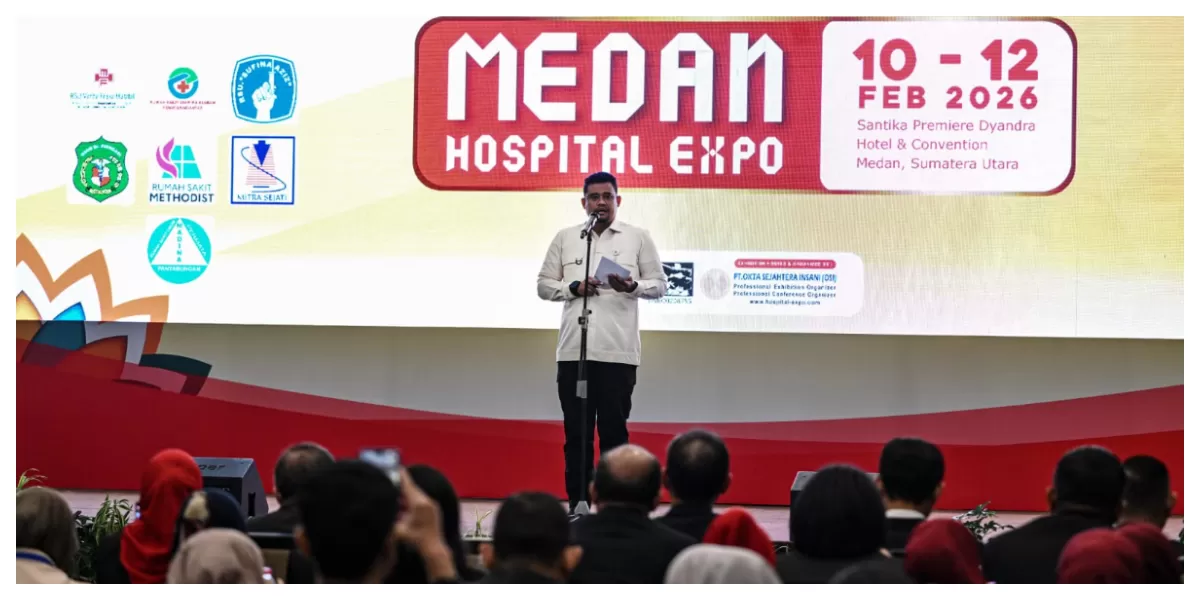 Gubernur Sumatera Utara Bobby Nasution didampingi sejumlah OPD membuka secara sembolis 