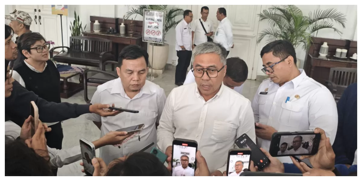  Ketua DPRD Kota Bogor Dr. Adityawarman Adil mengikuti rakor lintas sektoral pengamanan Ramadhan 1447 H di Balai Kota Bogor, Rabu (18/2/2026). (Realitasonline.id/Dok)