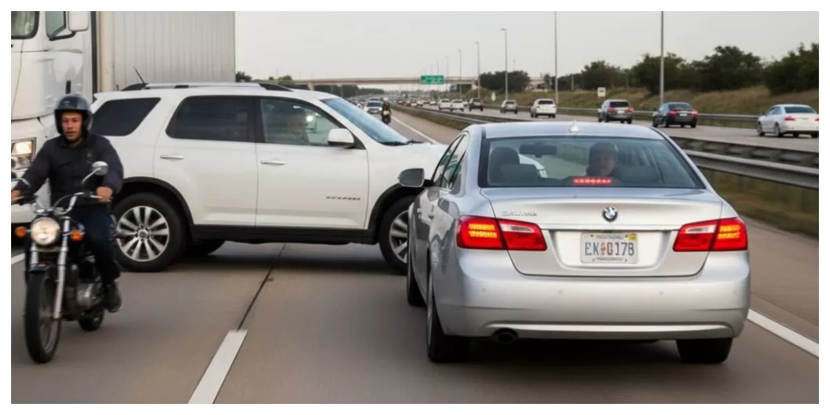 Keterangan foto: Ilustrasi kendaraan yang memaksa jalur masuk (Realitasonline/ Canva)