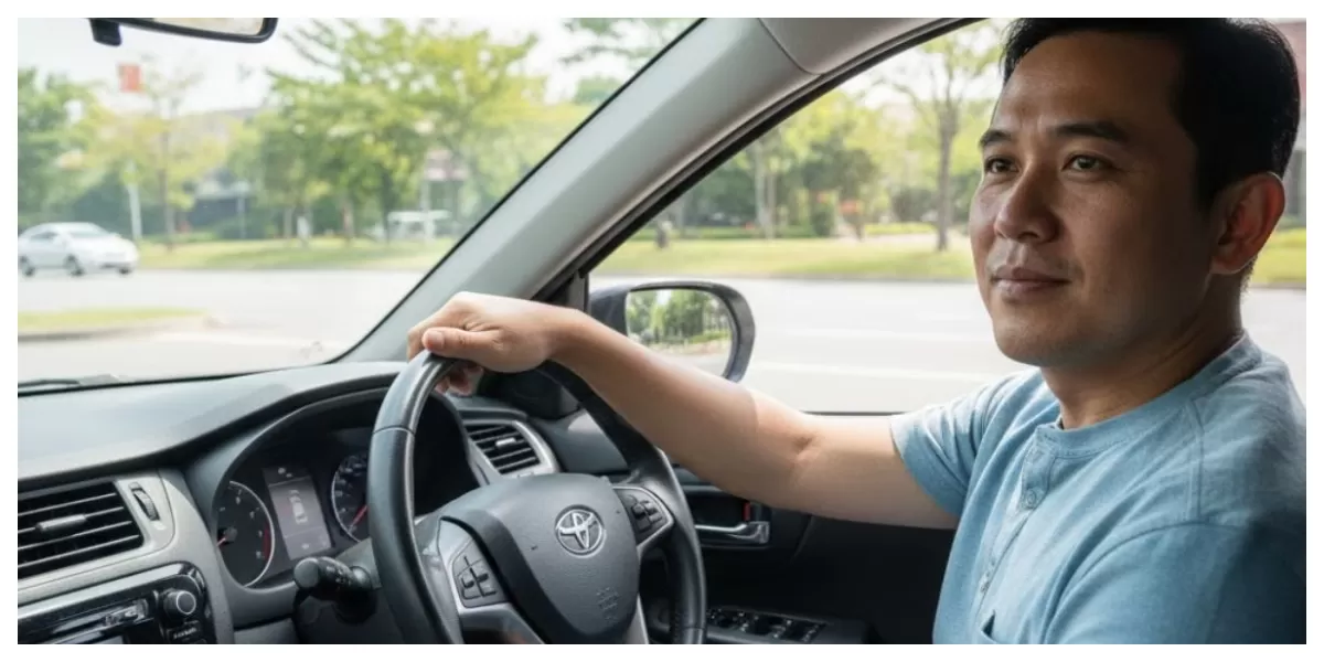 Keterangan foto: Ilustrasi posisi duduk driver yang nyaman (Realitasonline/ Canva)