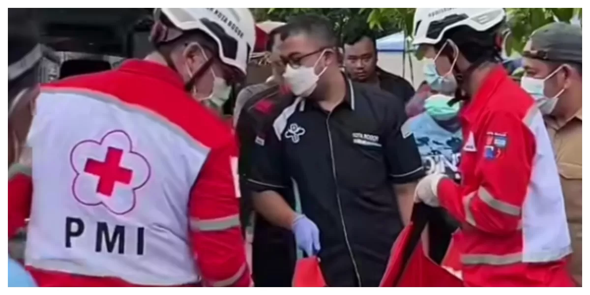 asad pria ditemukan meninggal dunia di Jalan Merdeka, Kecamatan Bogor Tengah, Kota Bogor, Jumat (20/2/2026) sore. (Realitasonline.id/Dok)