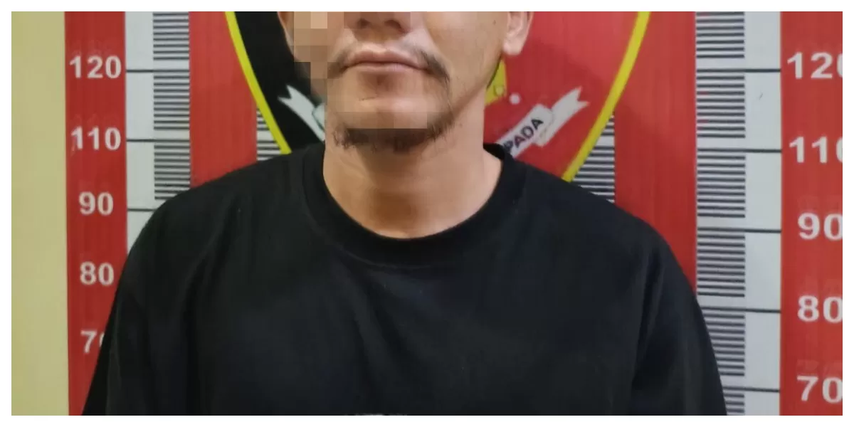 HS Pembobol SMK 1 Badiri Tapteng ditangkap Polisi. (Realitasonline.id/Humas Poldasu/Ogek Tanjung)