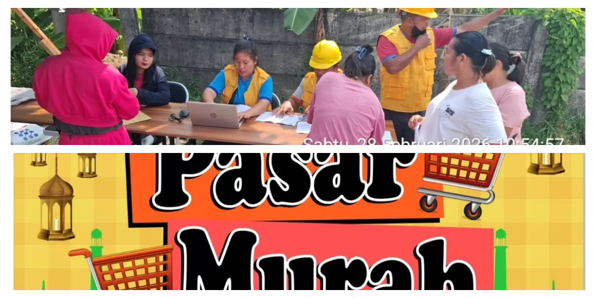 Keterangan Foto : Agro Raya Mas Gelar Pasar Murah untuk Masyarakat Sei Mati (Realitasonline.id / Dok)