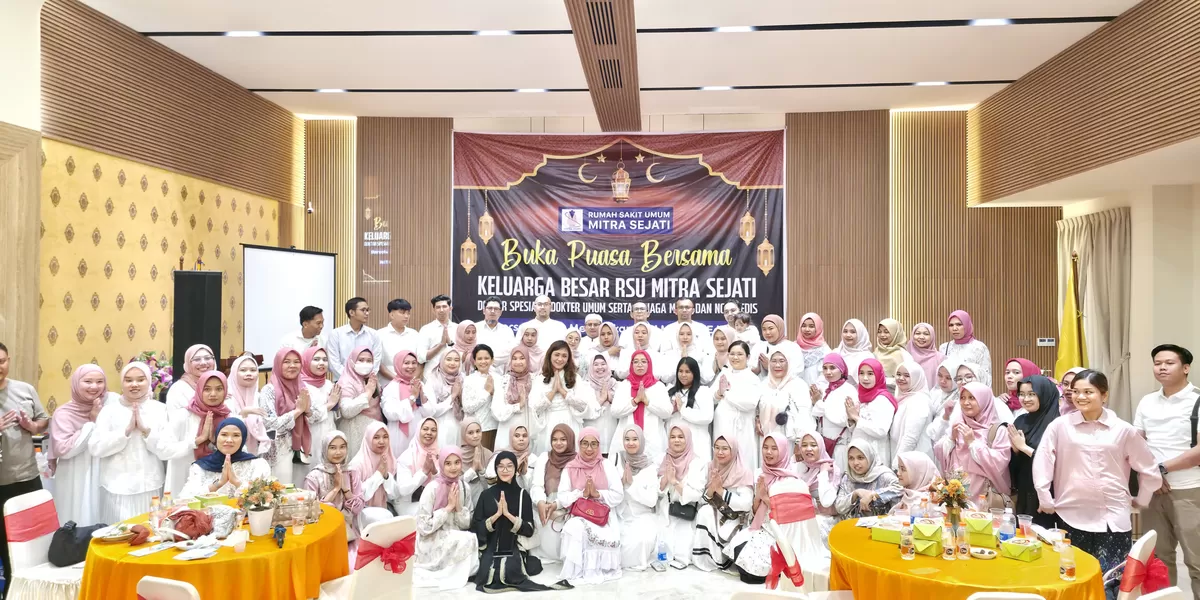  RSU Mitra Sejati Gelar Bukber Civitas Hospitalia, Silaturahmi Dokter, Perawat, hingga Manajemen