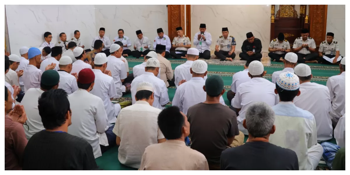 Safari Ramadhan UINSU ke Rutan Kelas I Medan. (Realitasonline.id/Humas)