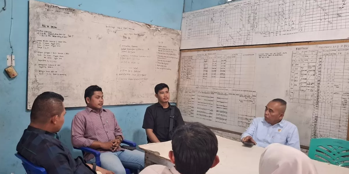  Ketua Pansus PAD DPRD Batu Bara Rohadi SP, MH,  Sidak PT Kuala Gunung