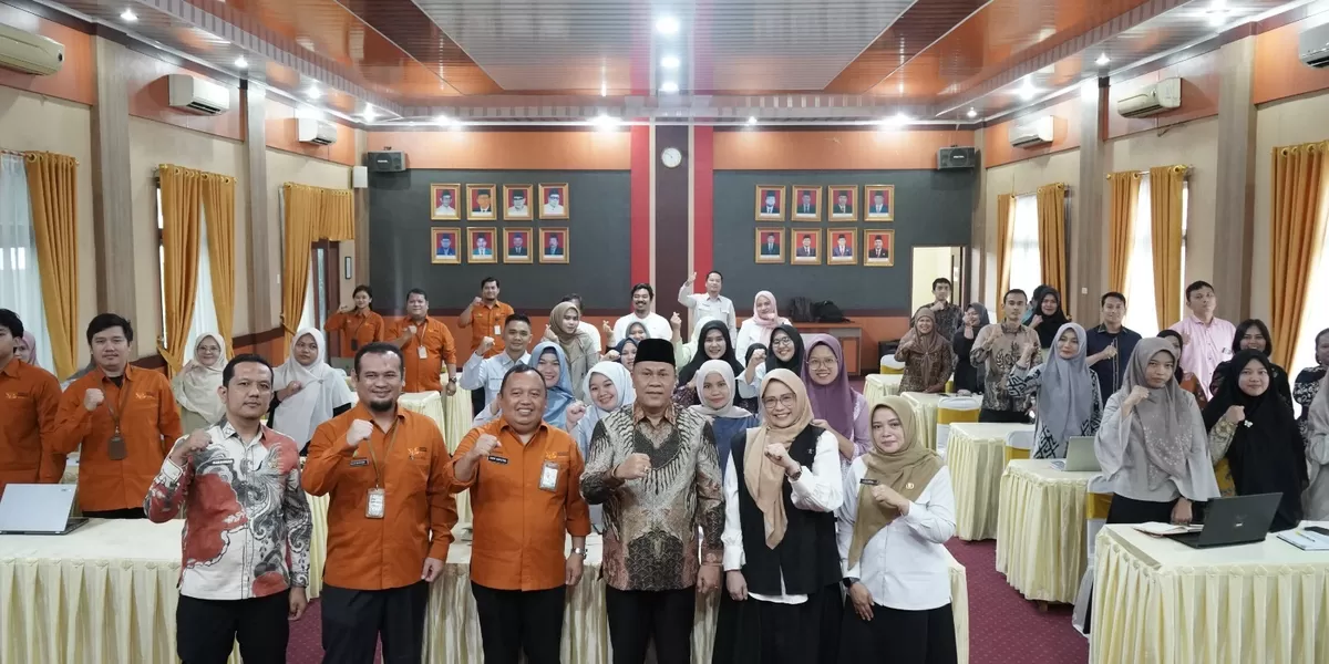 Kakanwil Kemenag Sumut Ahmad Qosbi Narasumber Asistensi dan Pembinaan Kolaborasi pemanfaatan Statistik Sektoral Sumut, Rabu (11/3/2026).