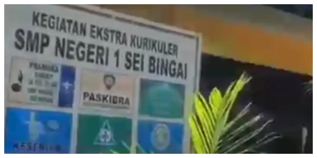  Ilustrasi gedung SMP Negeri 1 Sei Bingai Langkat. (Realitasonline.id/Dok)