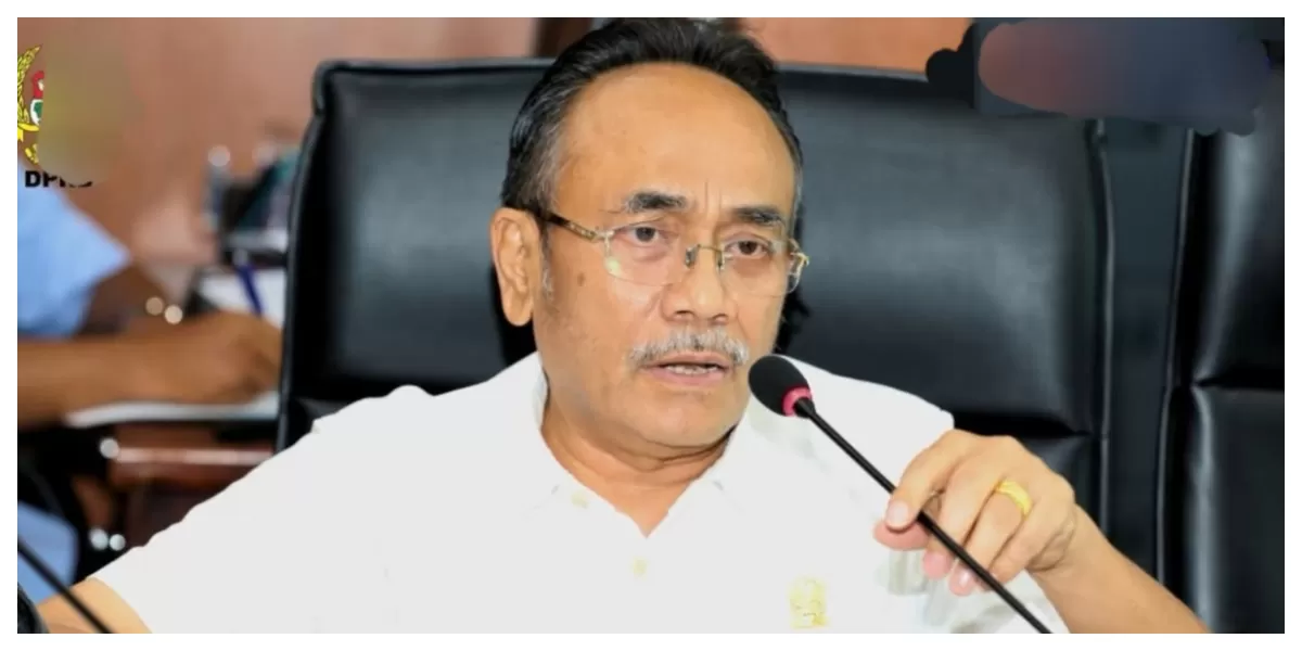 Godfried Effendi Lubis, politisi dari Fraksi PSI DPRD Medan. (Realitasonline.id/Dok)