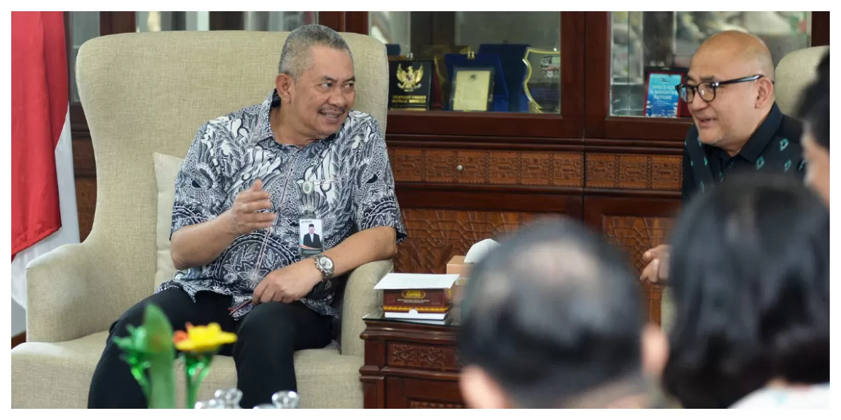 Pj Sekda Sumut Sulaiman Harahap yang juga Inspektur Pemprov Sumut. (Realitasonline.id/Kominfo Sumut)