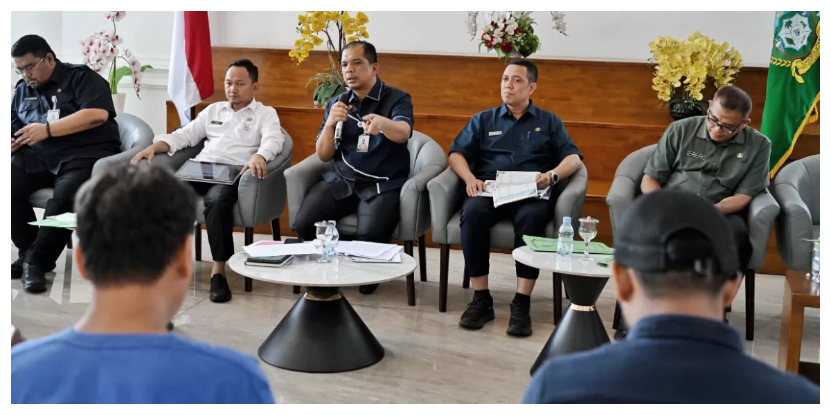 Saat temu Pers bersama dengan Dinas Perindustrian, Perdagangan, Energi dan Sumber Daya Mineral (ESDM) Sumut dengan tema  (Realitasonline.id/mis)