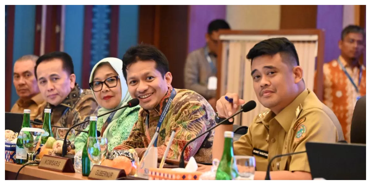 Keterangan Foto : Rapat Umum Pemegang Saham (RUPS) Tahunan Tahun Buku 2025  yang digelar PT Bank Sumut di Aula  kantor pusat Bank Sumut dan dihadiri Gubernur Sumut Bobby Nasution (Realitasonline.id / Dok)