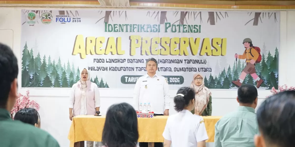 Wabup Deni Lumbantoruan dan Dewi Sulastri Ningsih mewakili Direktorat Pemulihan Ekosistem dan Bina Areal Preservasi dalam agenda workshop. (Realitasonline.id/AS)