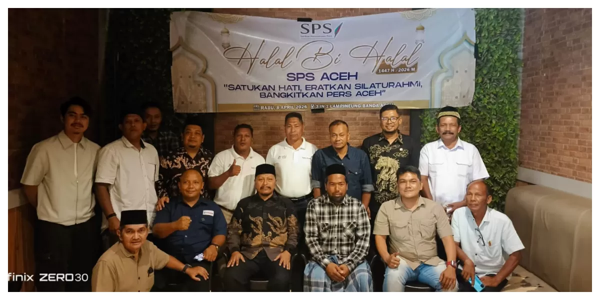 Keterangan Foto : SPS Provinsi Aceh gelar Halal Bi Halal di Aula  3 In 1, Lambhuek, Banda Aceh (Realitasonline.id / Dok)