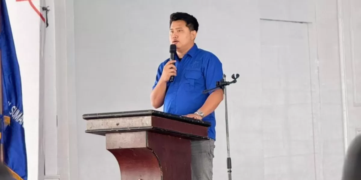 Ketua DPD KNPI Kota Binjai, Ibrahim Bazhier Rafli