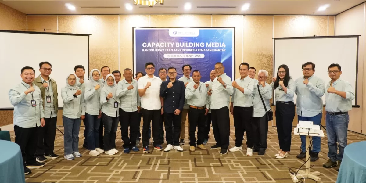 Wartawan Ekonomi dan Bisnis mengikuti kegiatan capacity building media Bank Indonesia Pematangsiantar di Balikpapan (Realitasonline.id/SS)