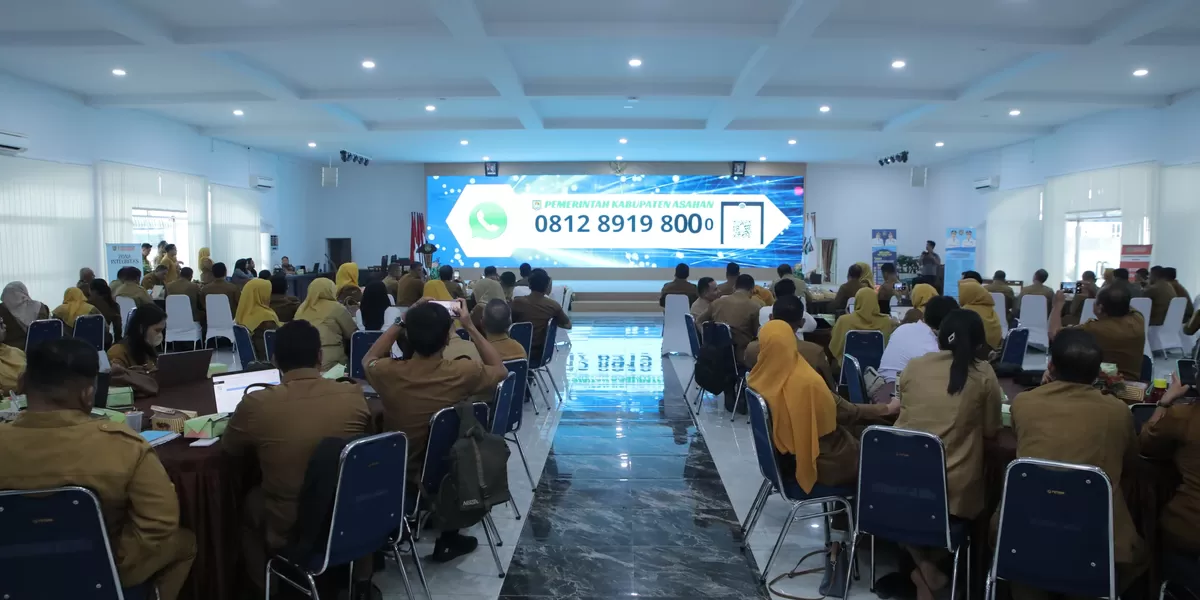 Asahan Resmi luncurkan kanal whatsapp untuk aduan demi keberlangsungan pembangunan